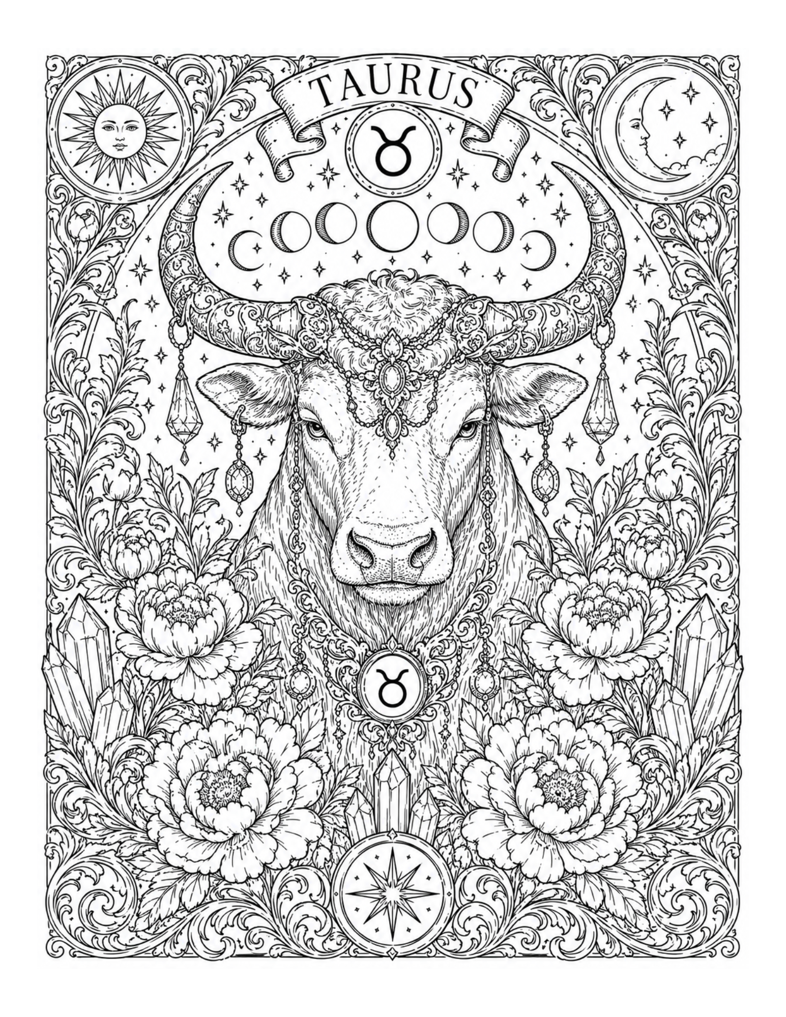 Interior preview 1 from The Celestial Zodiac
