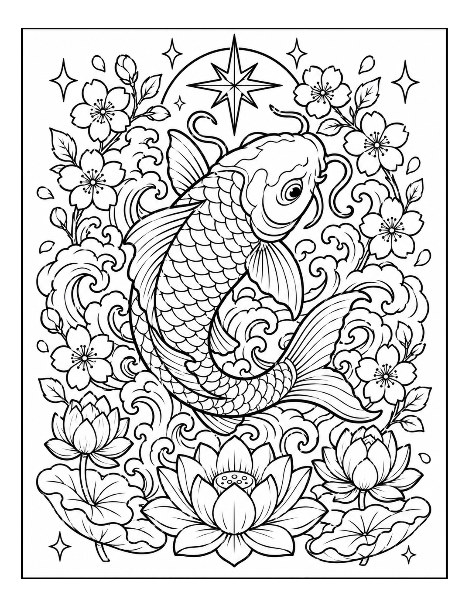 Interior preview 3 from Traditional Tattoo Flash Coloring Book