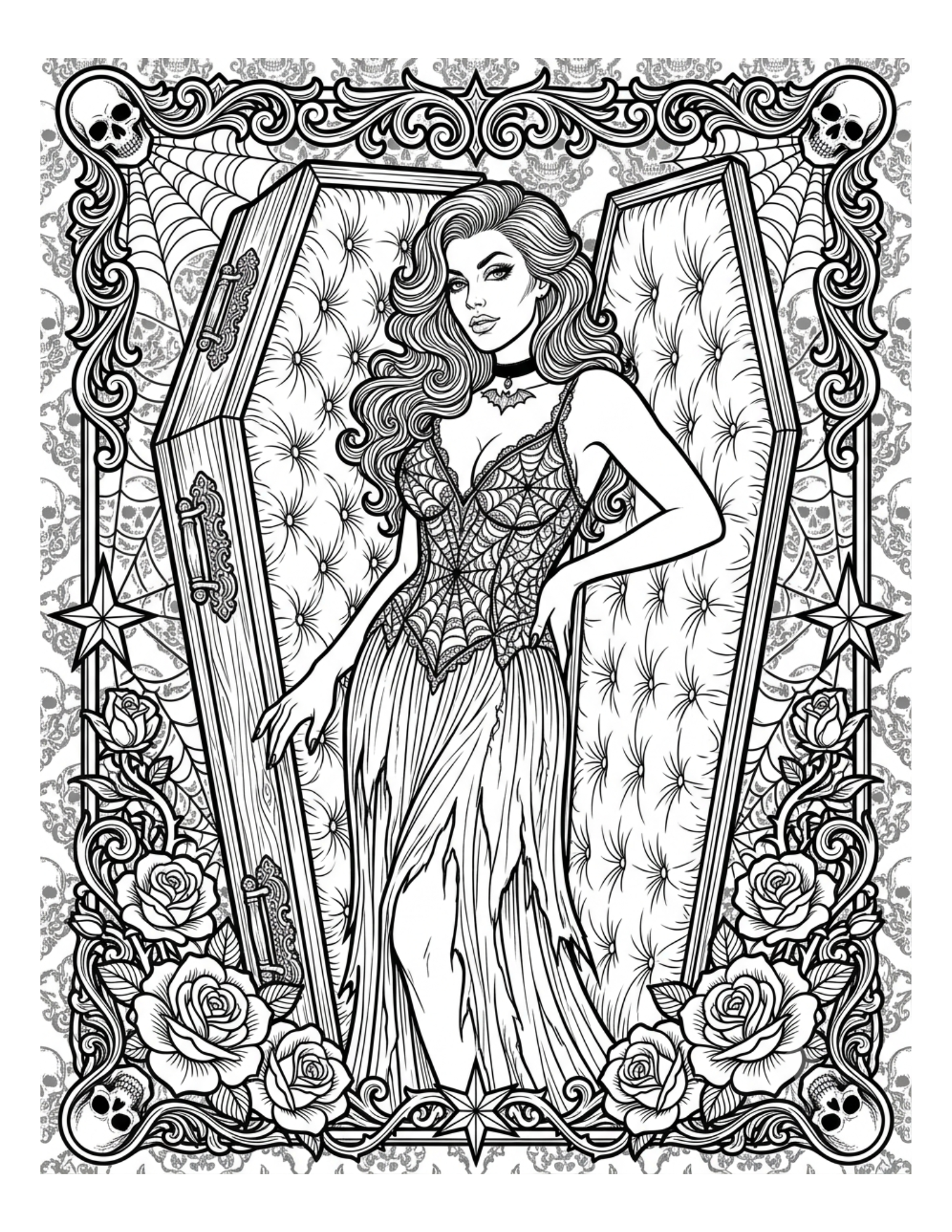 Featured interior page from Pretty & Possessed