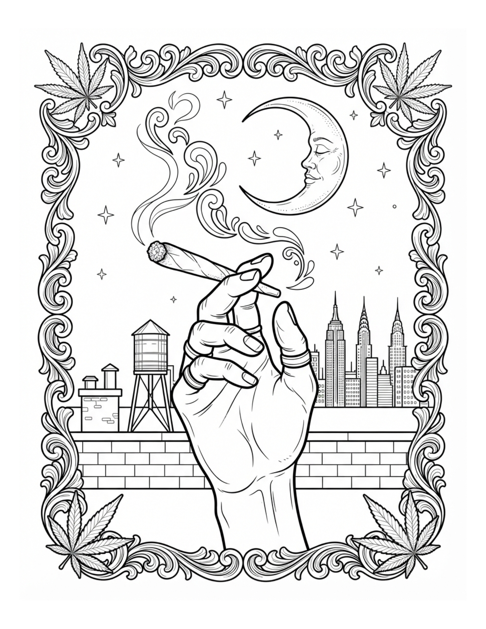 Featured interior page from Higher Vibes
