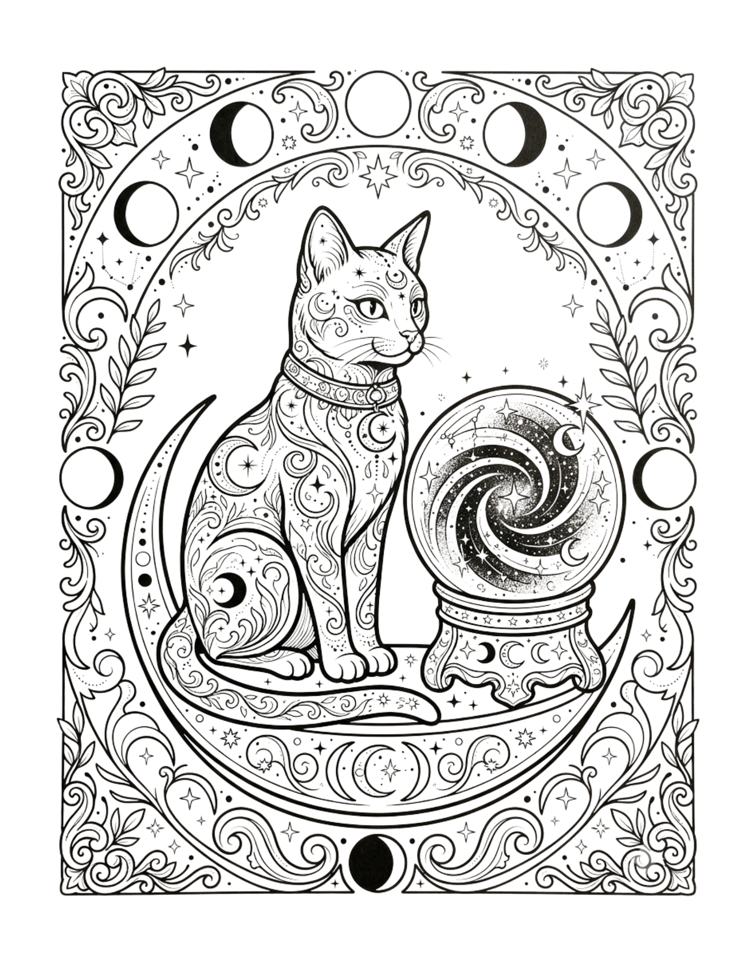Featured interior page from Celestial Cats