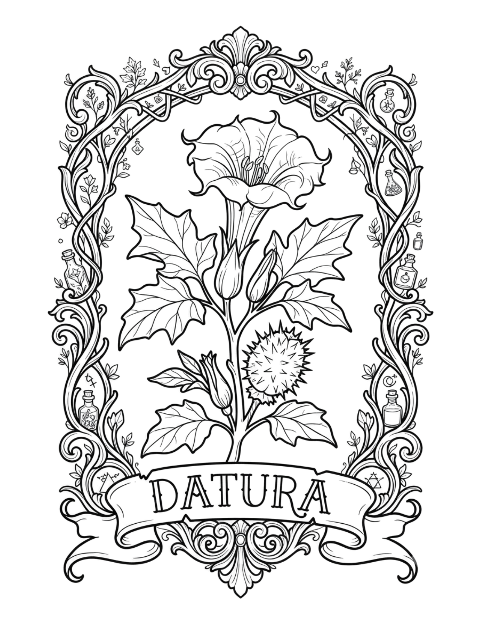 Interior preview 1 from Deadly Blooms