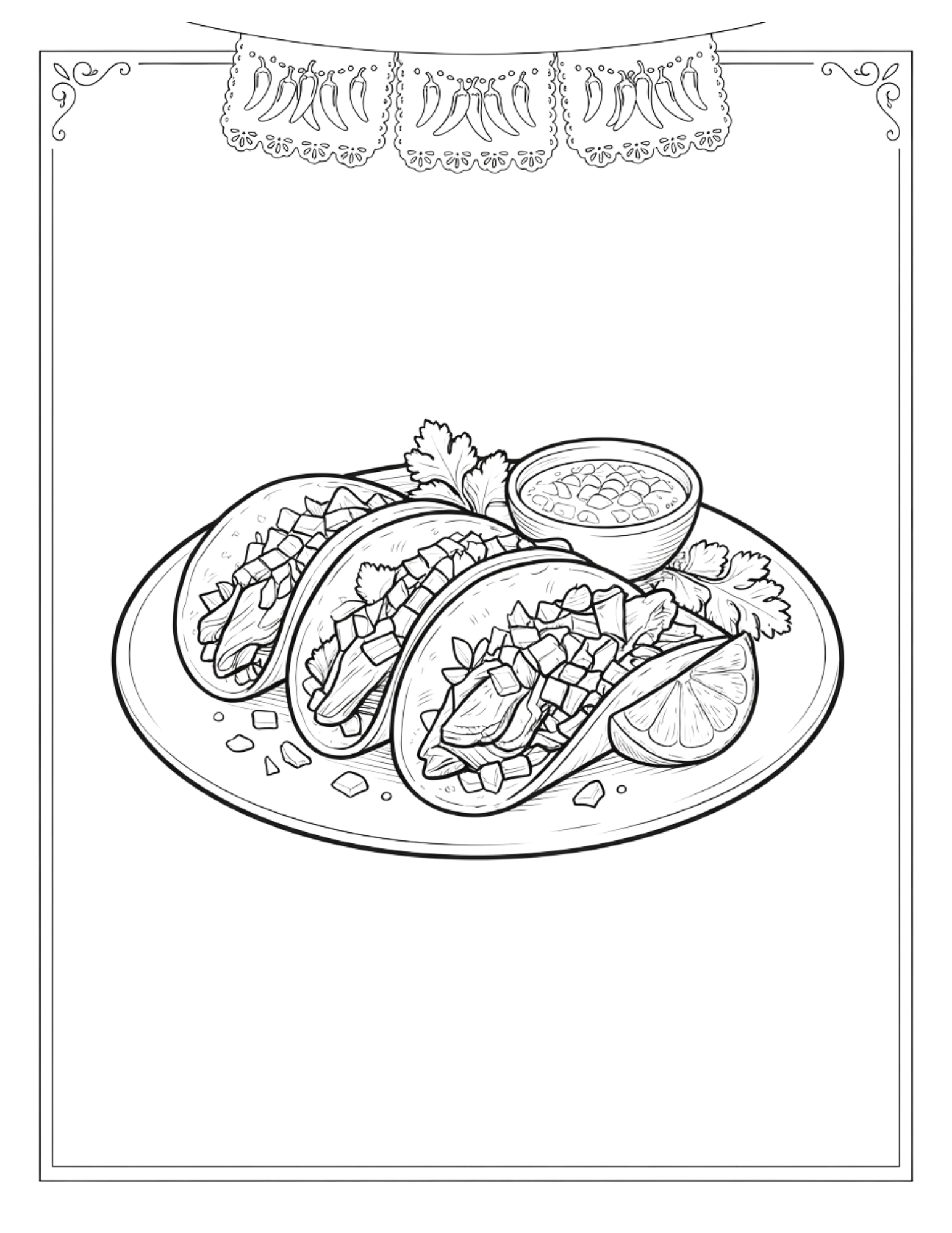 Featured interior page from Abuela's Kitchen