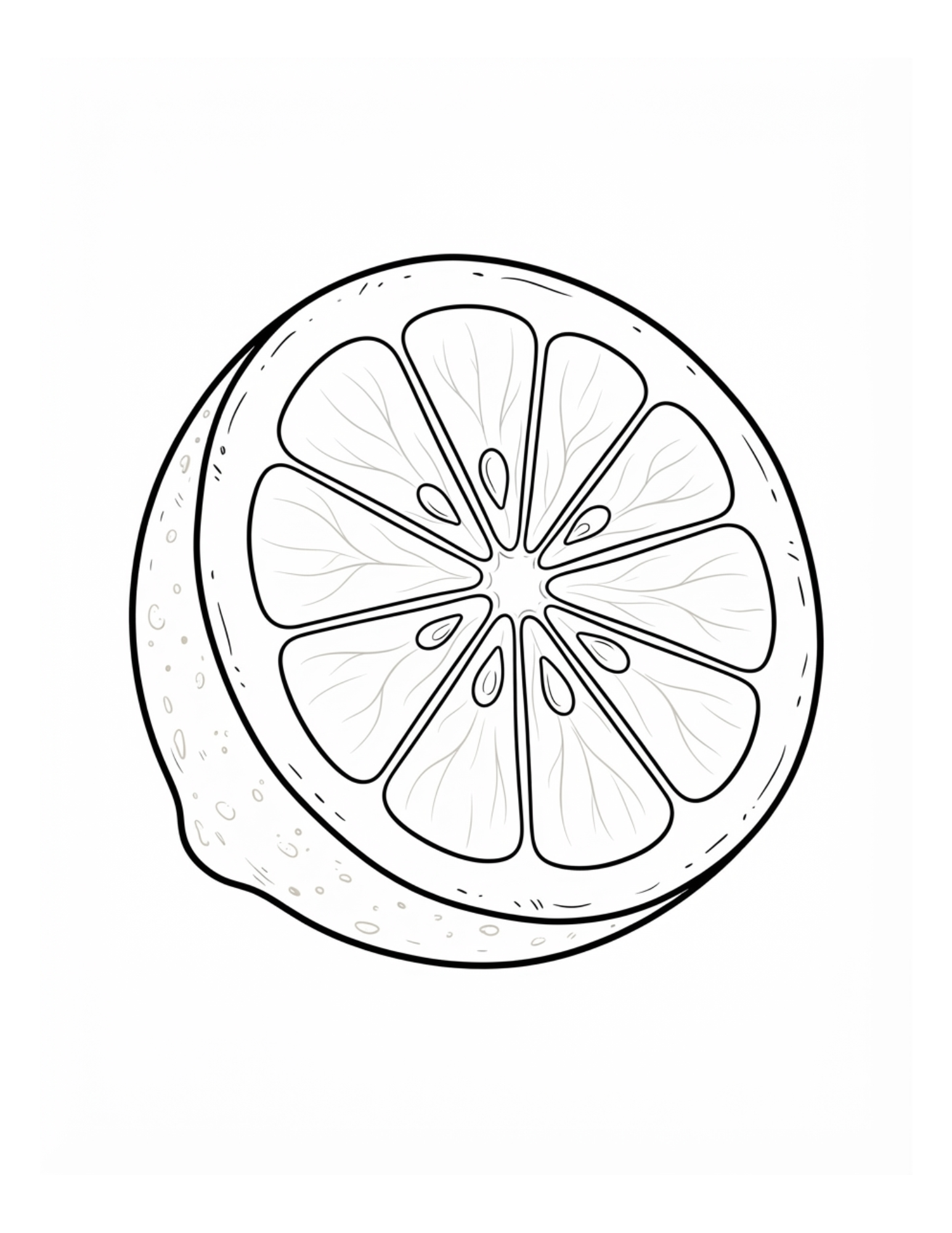 Interior preview 1 from Clean Eats Coloring Book