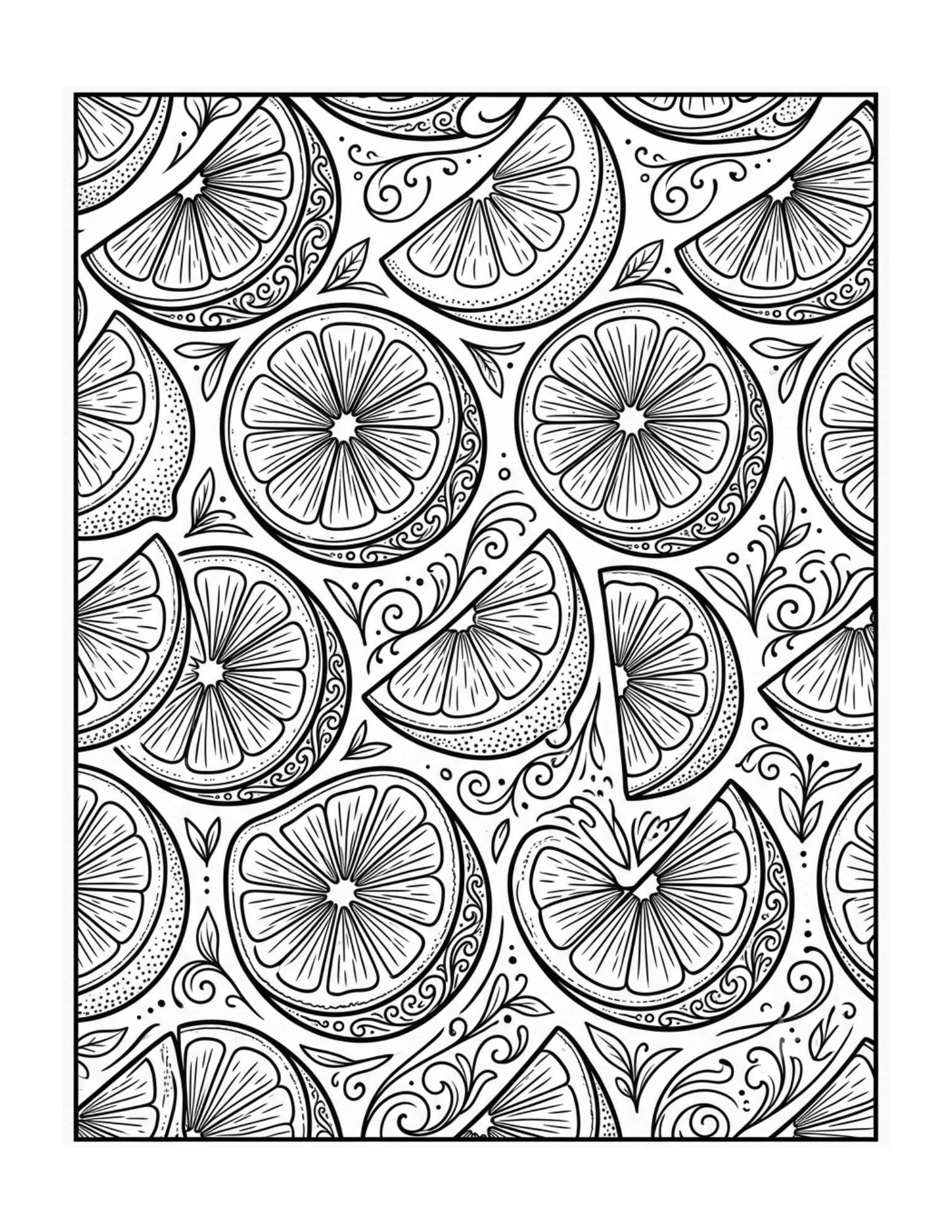 Featured interior page from Fruit Frenzy