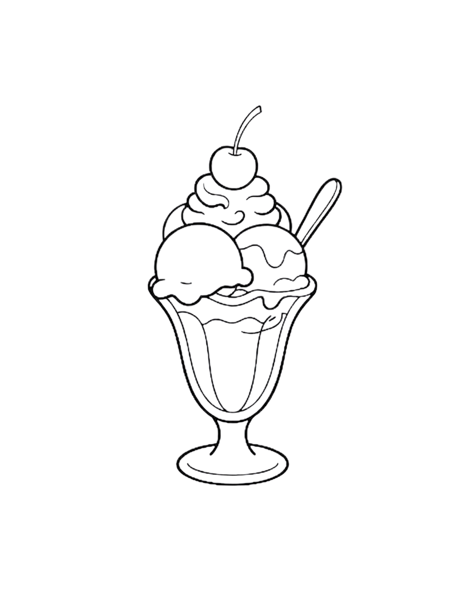 Featured interior page from Sweet Tooth Coloring Book