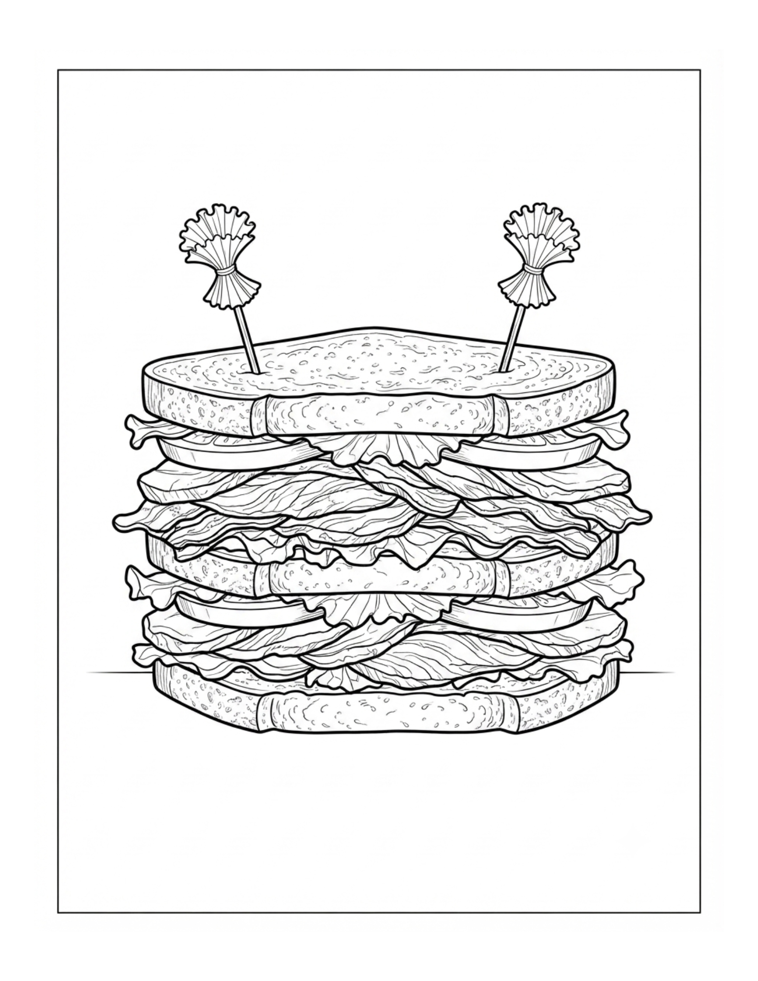 Featured interior page from The Sandwich
