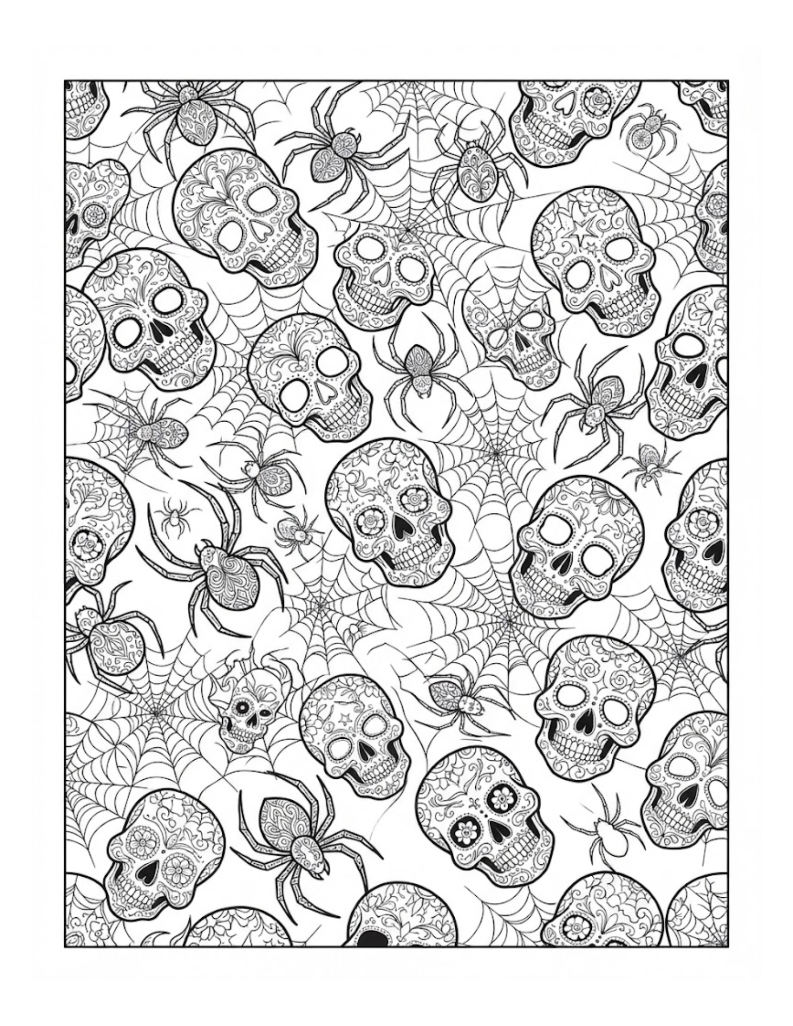 Featured interior page from Spooky Overload
