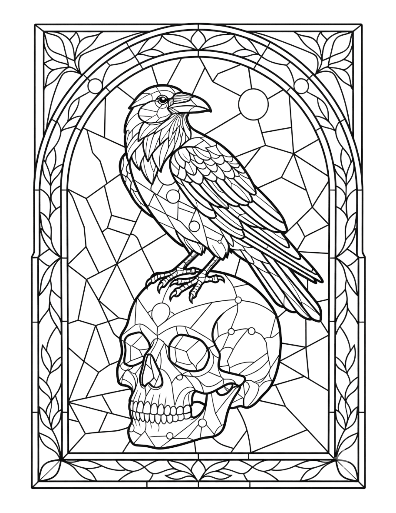 Interior preview 1 from Stained Glass Skulls