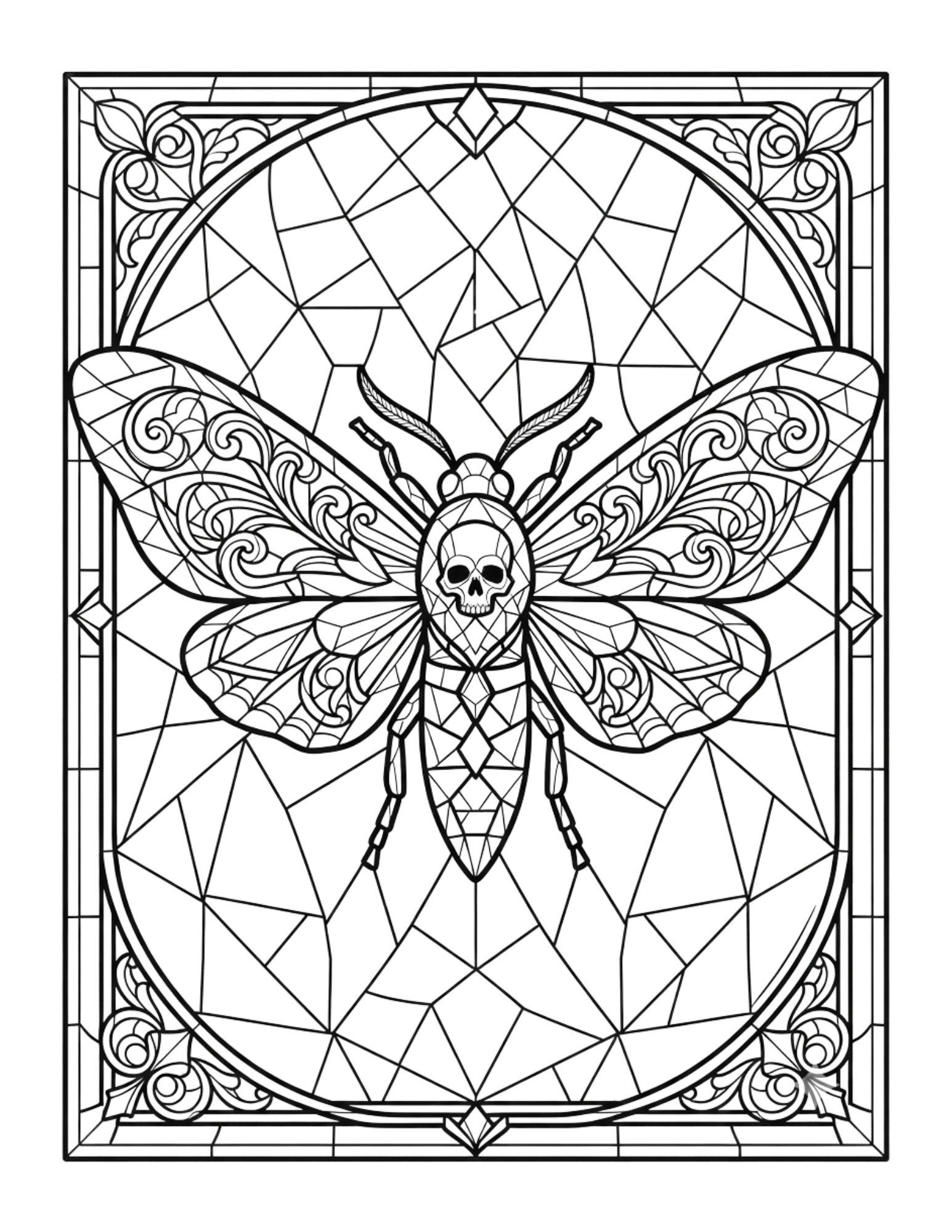 Interior preview 2 from Stained Glass Skulls