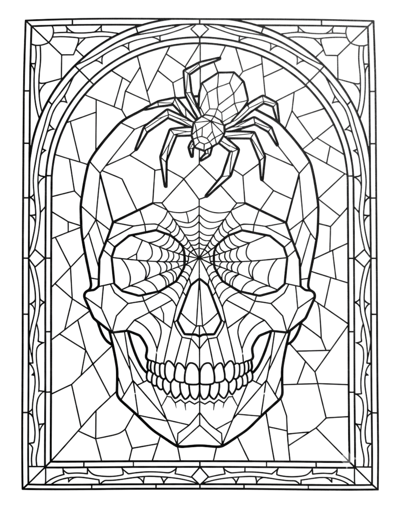 Interior preview 3 from Stained Glass Skulls