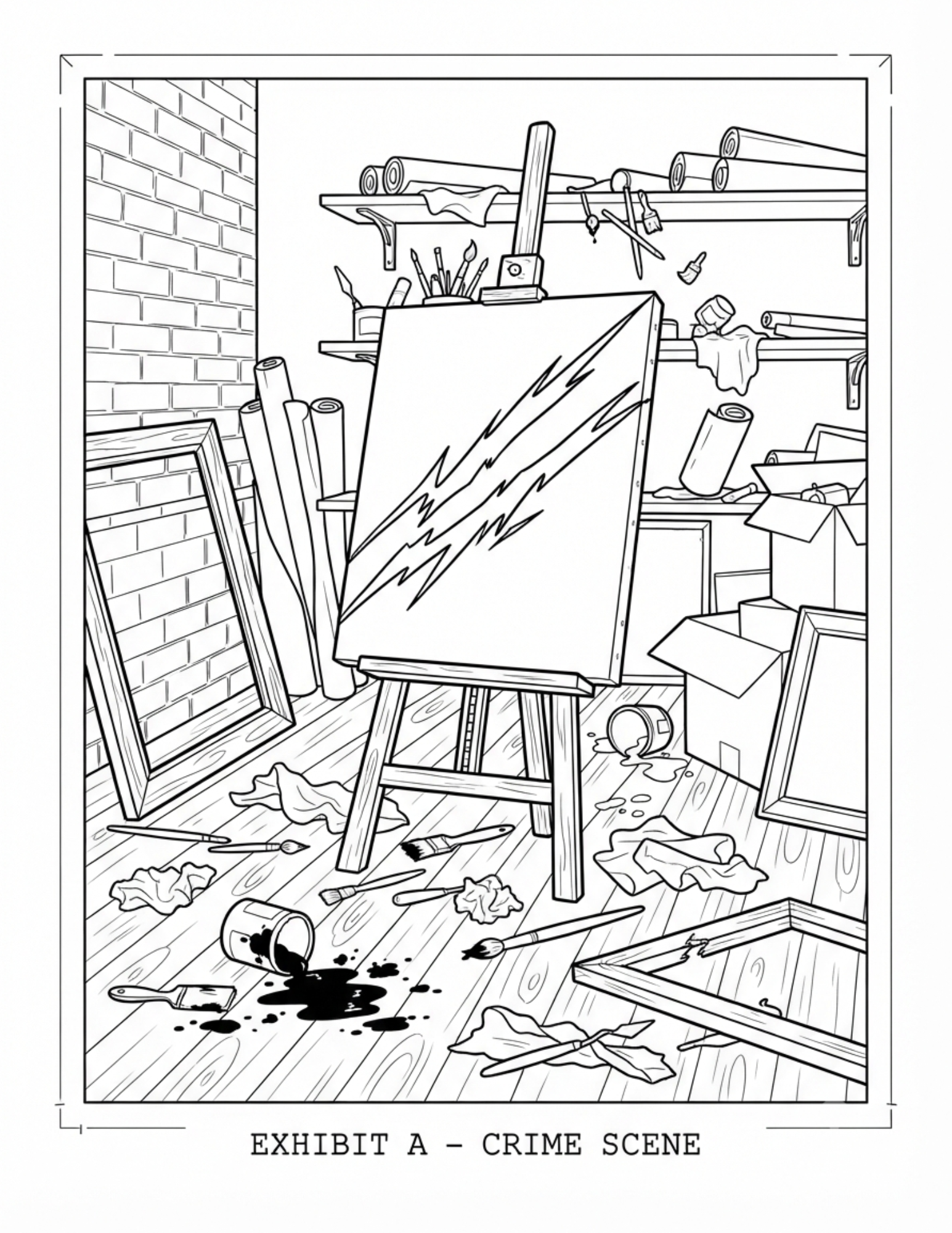 Featured interior page from CASE FILE No. 5