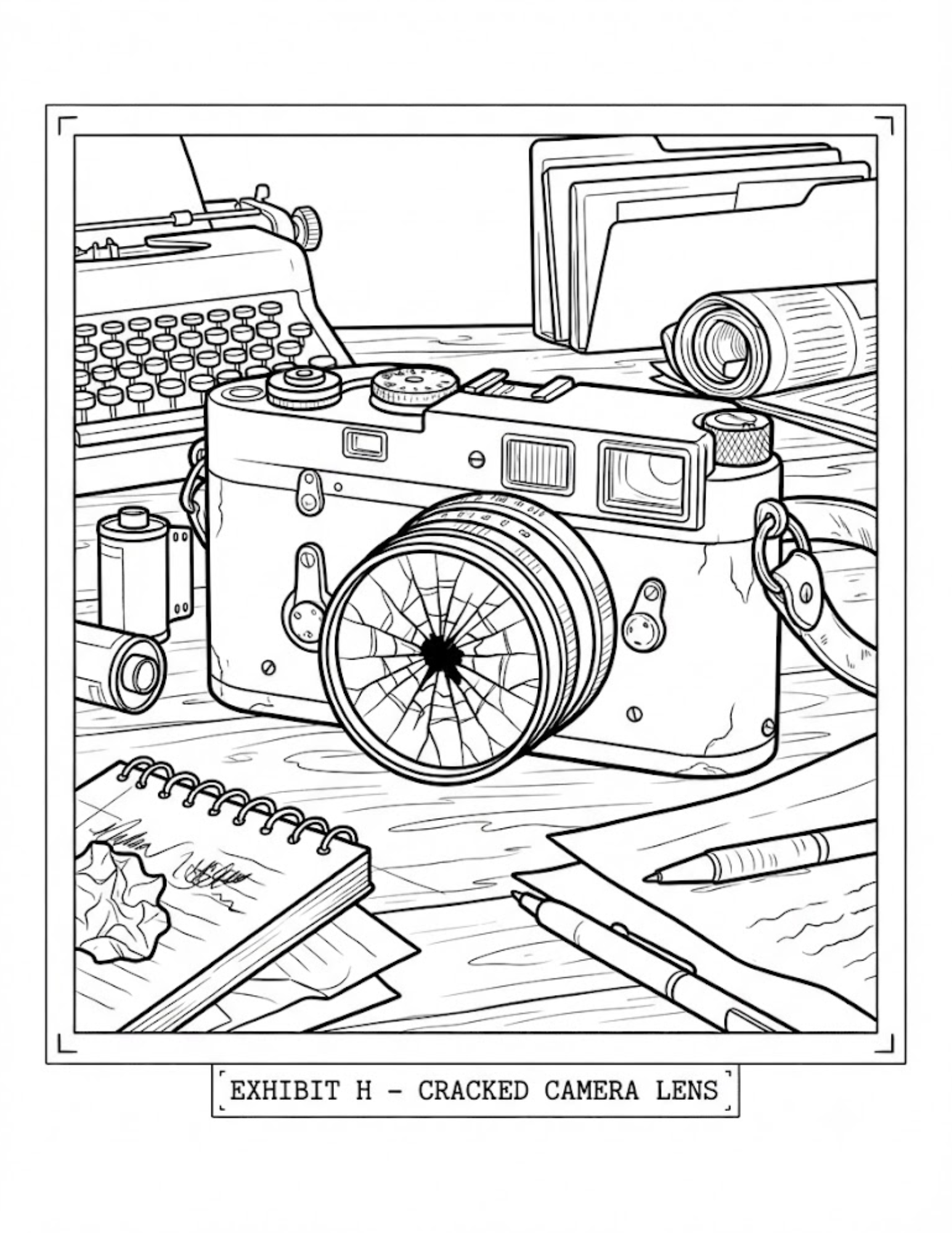 Featured interior page from CASE FILE No. 9