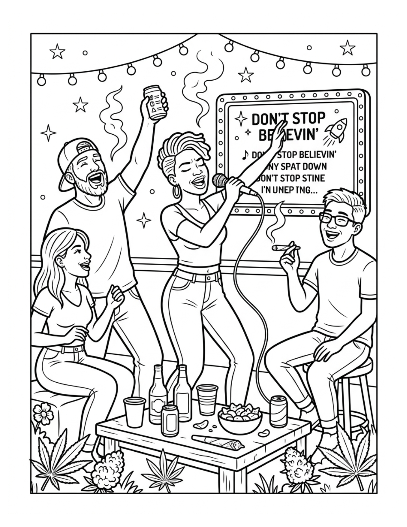 Featured interior page from High Society
