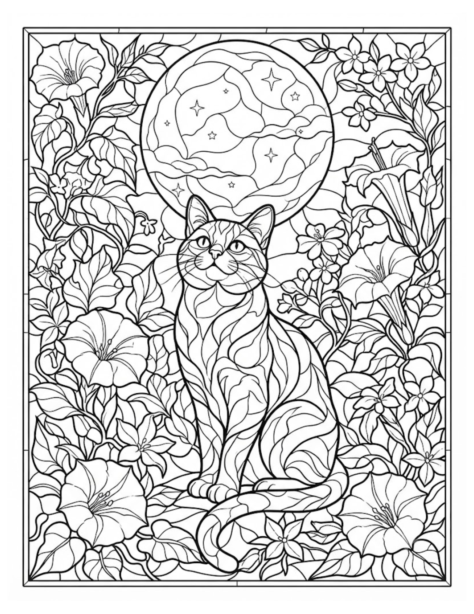 Interior preview 2 from Cats in Stained Glass