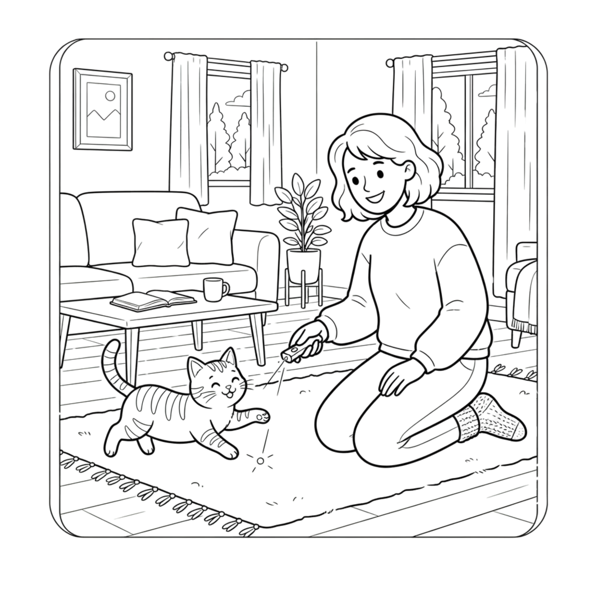 Interior preview 2 from Cozy Cat Mama
