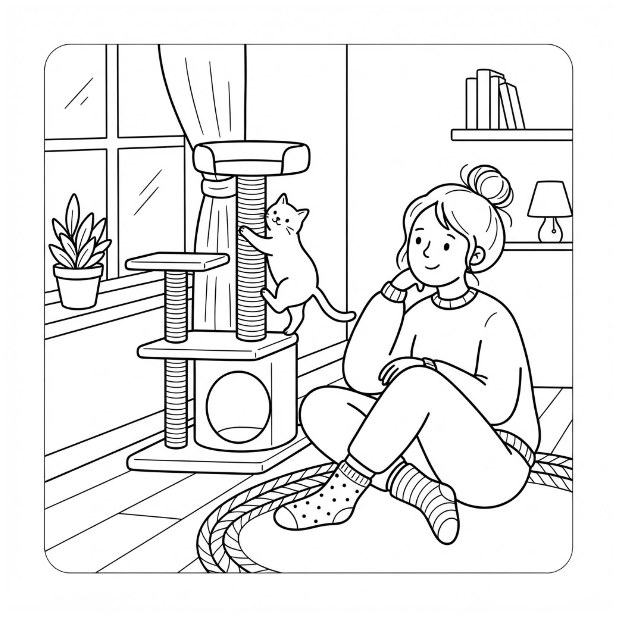 Interior preview 3 from Cozy Cat Mama
