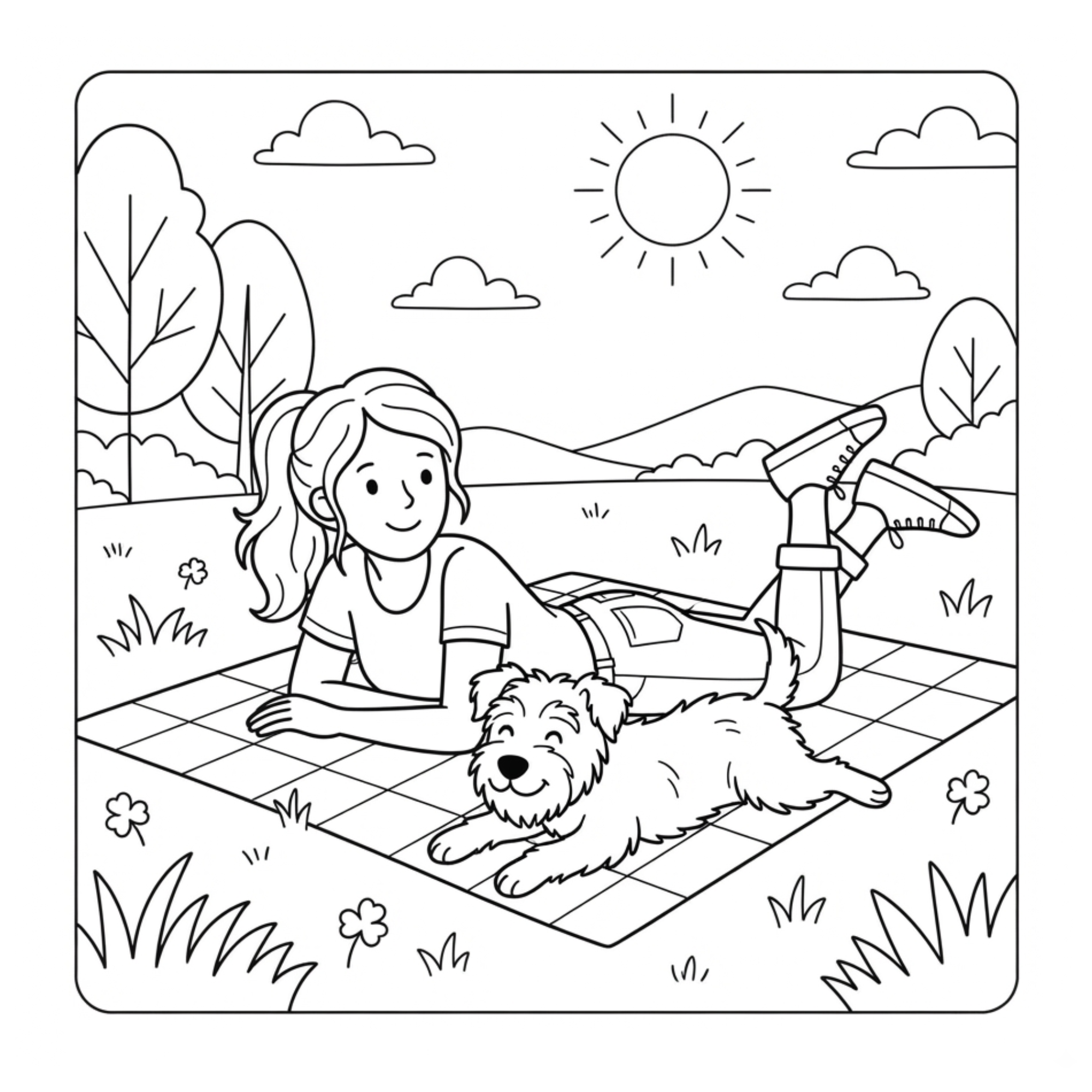 Featured interior page from Cozy Dog Mama