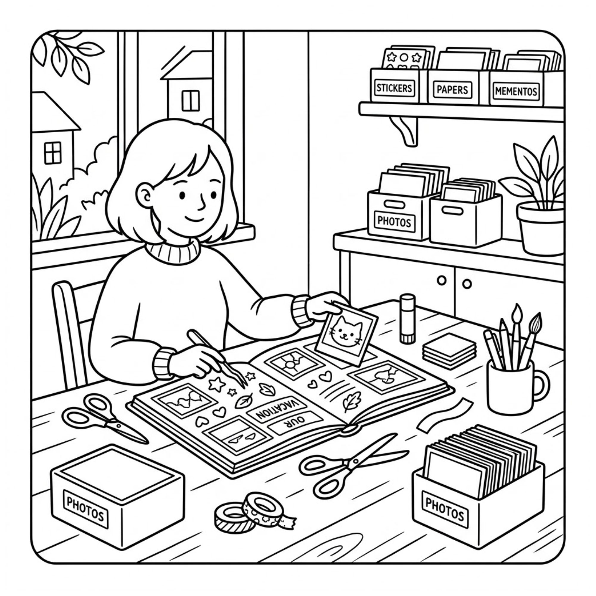 Interior preview 1 from Cozy Craft Room