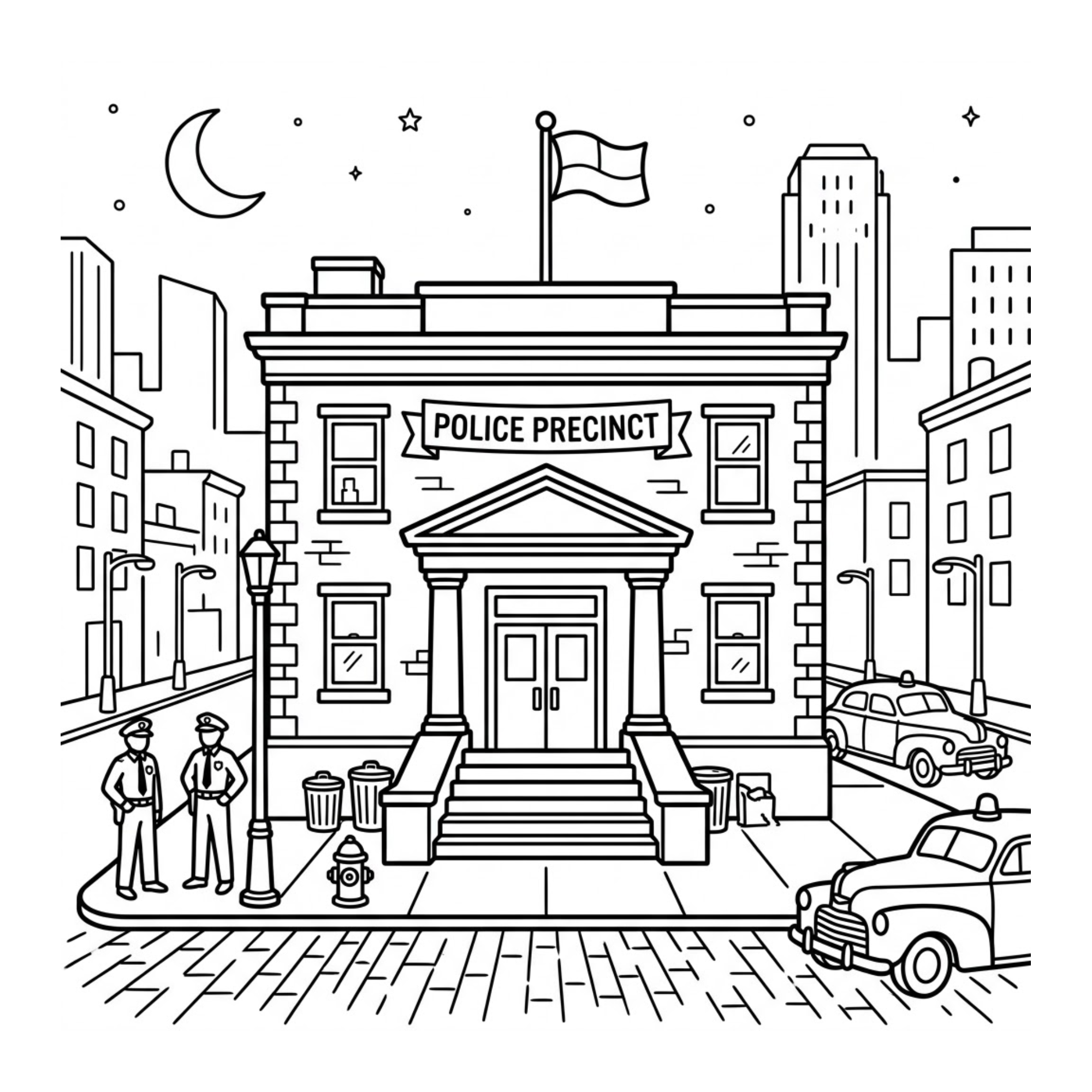 Featured interior page from Detective City