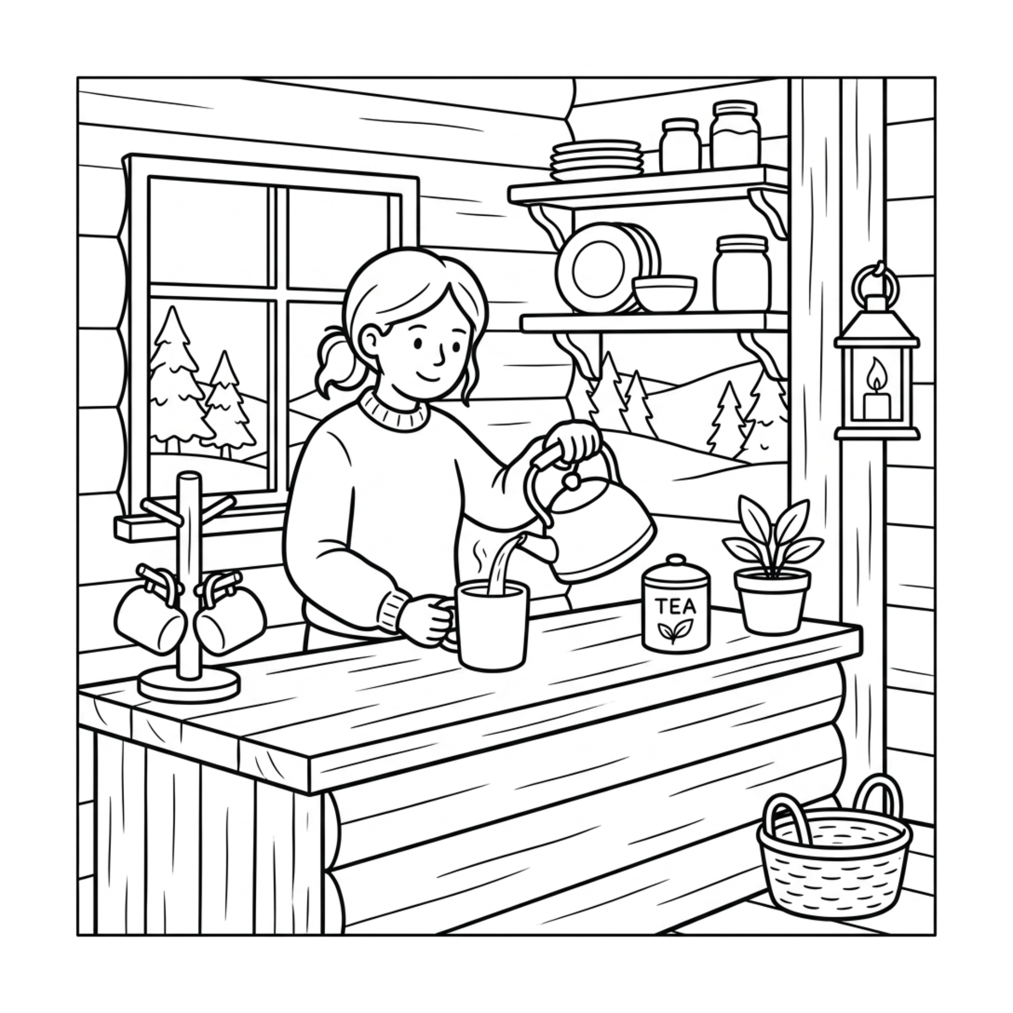 Interior preview 3 from Cozy Cabin Life