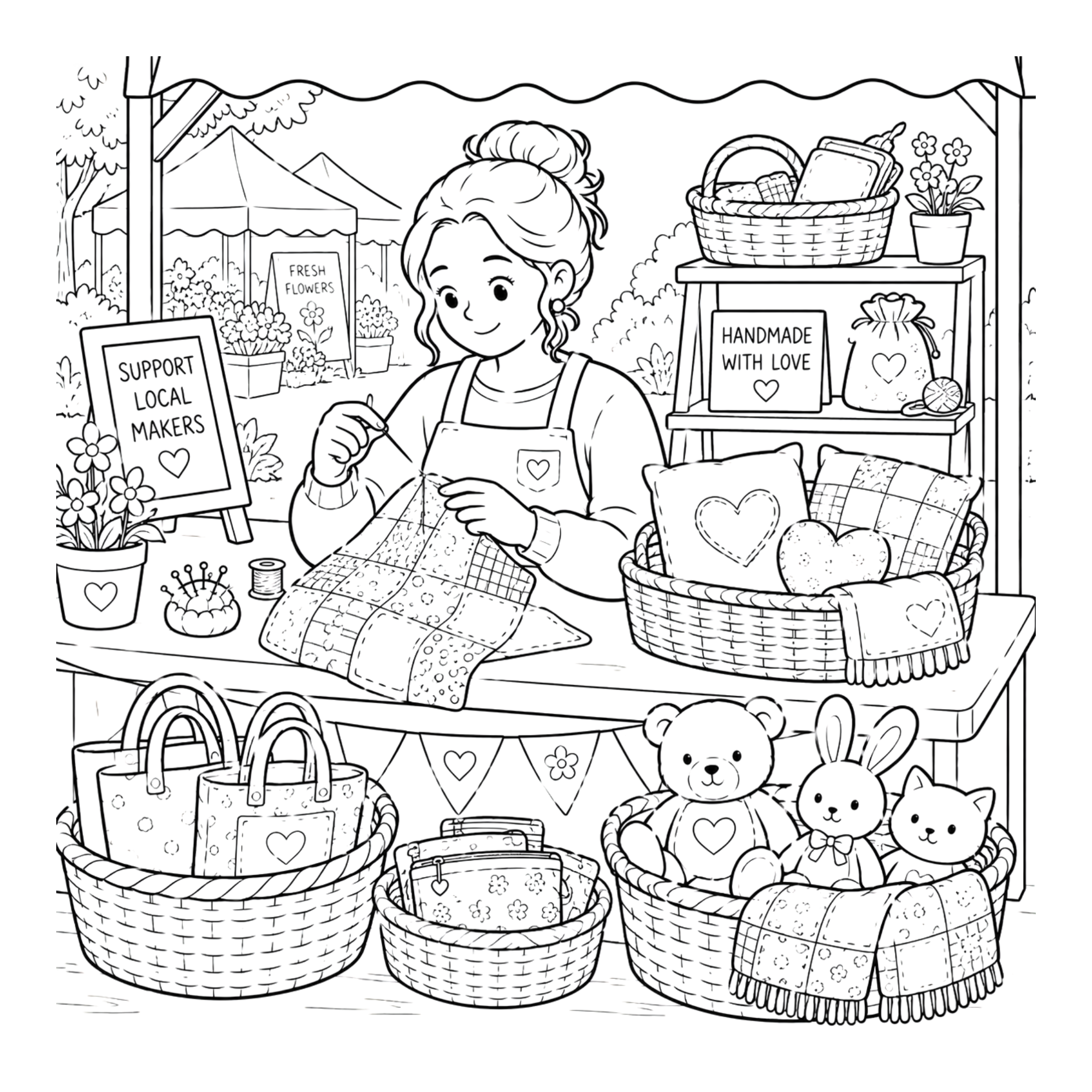 Interior preview 3 from Cozy Stitch Club